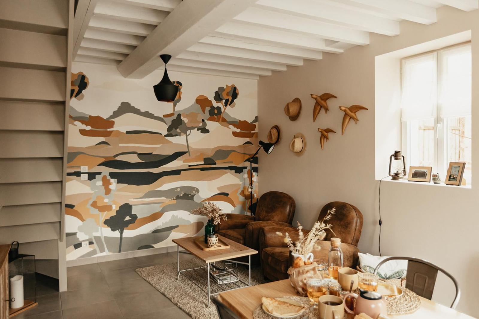 Le Clos Poulain: Charming Gîtes and Family B&B near Bayeux Nonant Room photo